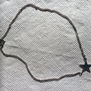 Avon necklace star pendant 15" long